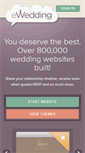 Mobile Screenshot of ewedding.com