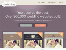 Tablet Screenshot of ewedding.com